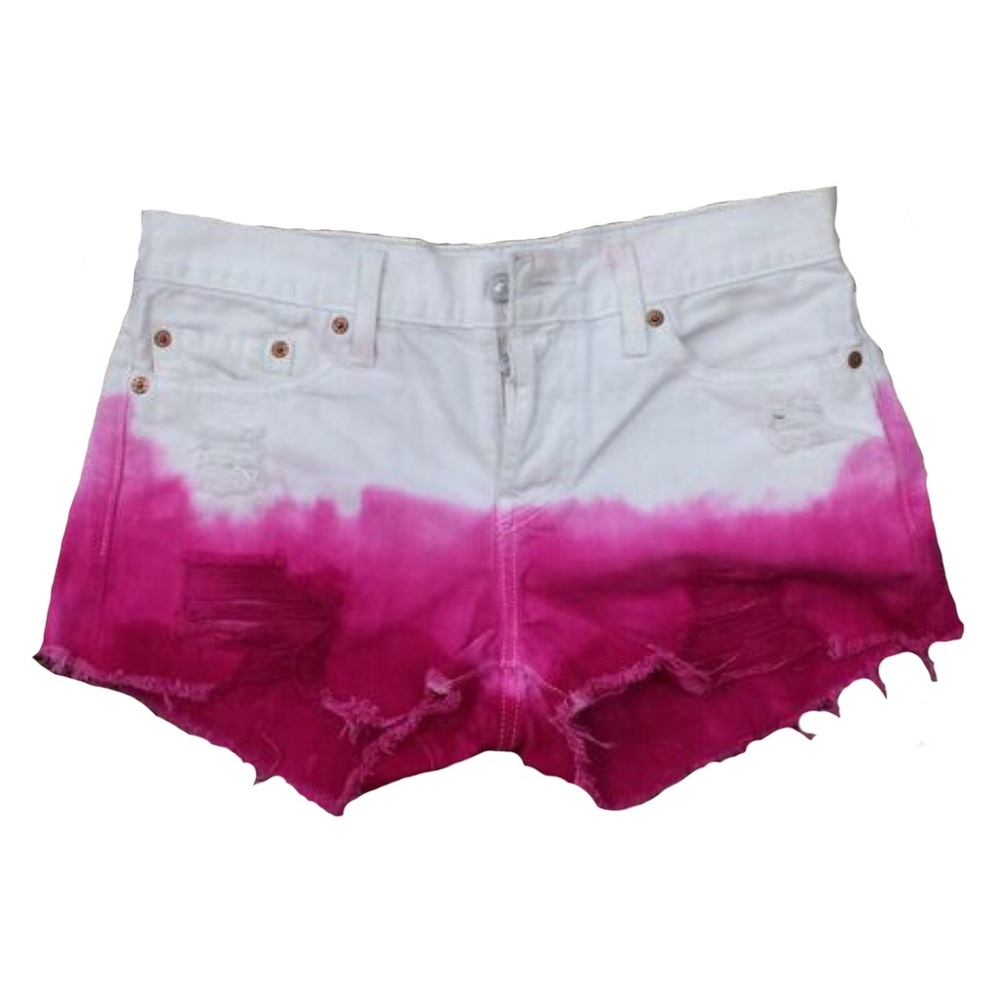 Levi's 501 Dip Dyed Cut Offs Size 27